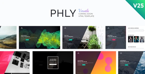 PHLY – Versatile Coming Soon Template